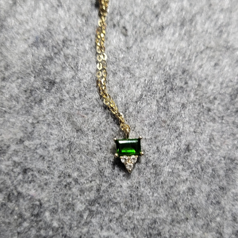 Peridot 14 Kt Neckv